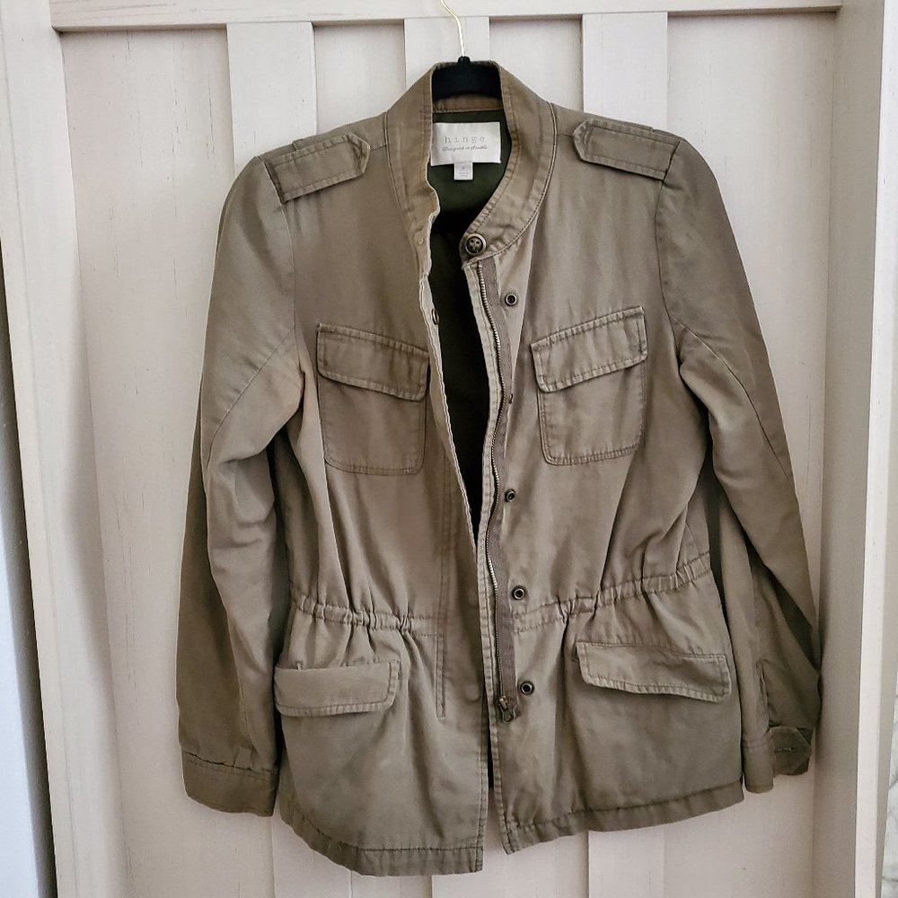 Hinge Twill Anorak Utility Jacket